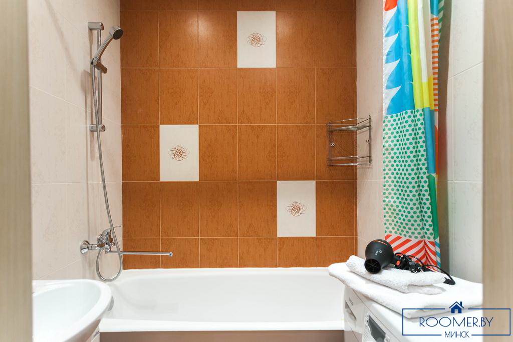  Квартира на сутки в Минске на улице Заславская, 12 ванна