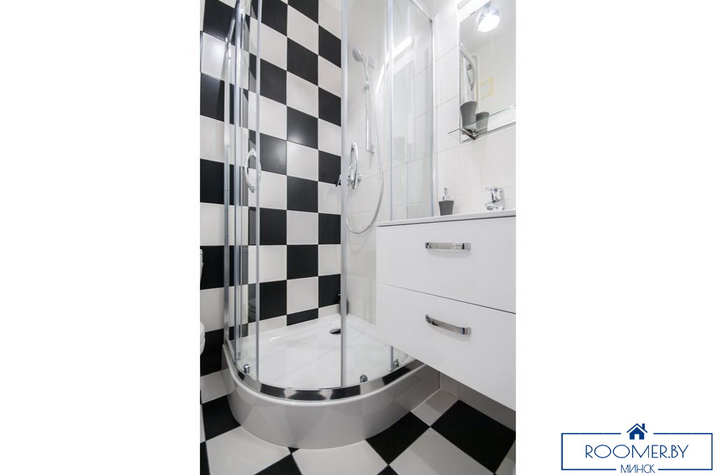 Квартира на сутки в Минске на улица Танка, 10 ванная комната