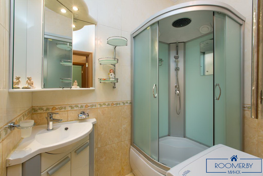 Квартира на сутки в Минске на проспекте Победителей, 57 ванная комната