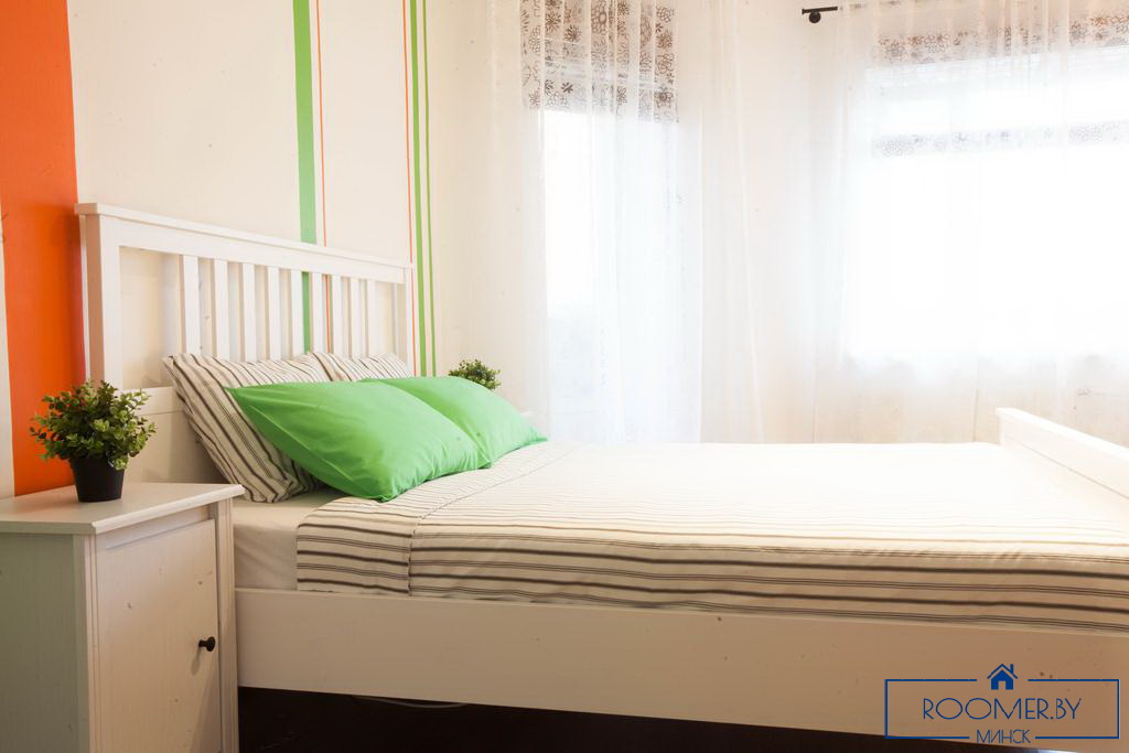 Квартира на сутки в Минске на проспекте Победителей, 3 спальня