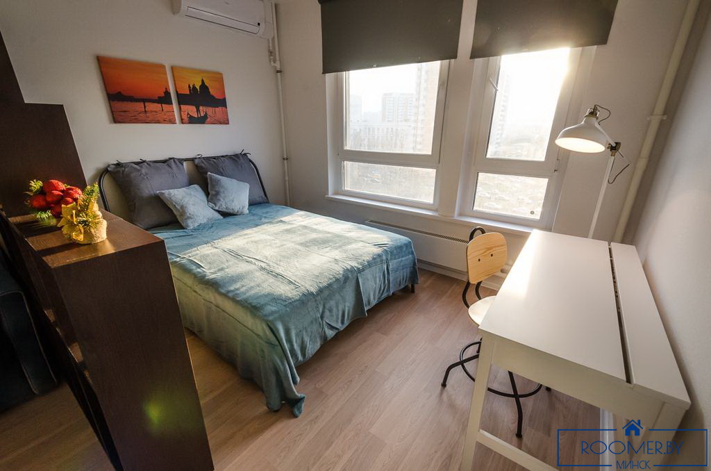 Квартира на сутки в Минске на проспекте Победителей, 43 спальня