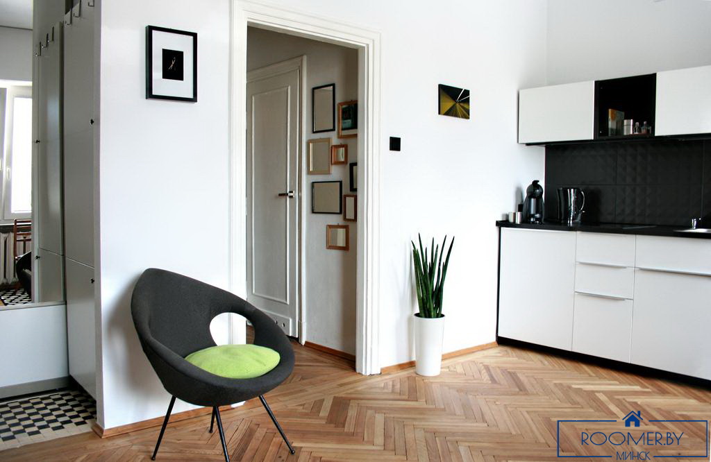 Квартира на сутки в Минске на улица Танка, 10 кухня