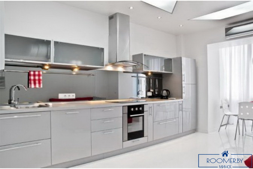 Квартира на сутки в Минске на улице Романовская Слобода, 16 кухня
