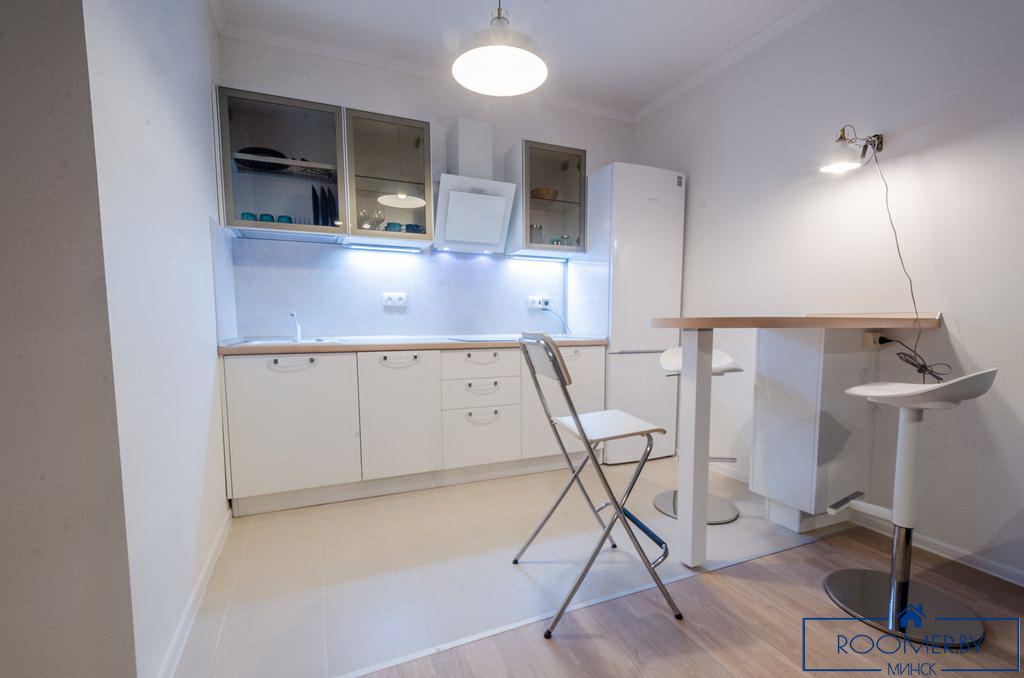 Квартира на сутки в Минске на проспекте Победителей, 43 гостиная