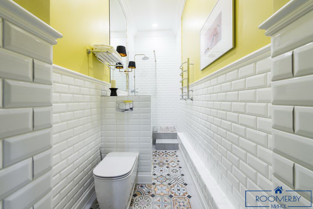 Квартира на сутки в Минске на улице Романовская Слобода, 10 ванная комната