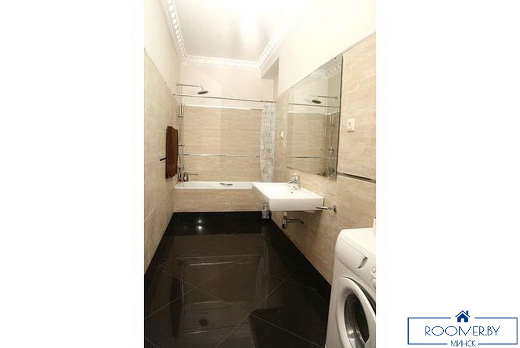 Квартира на сутки в Минске на улице Романовская Слобода, 16 ванная комната