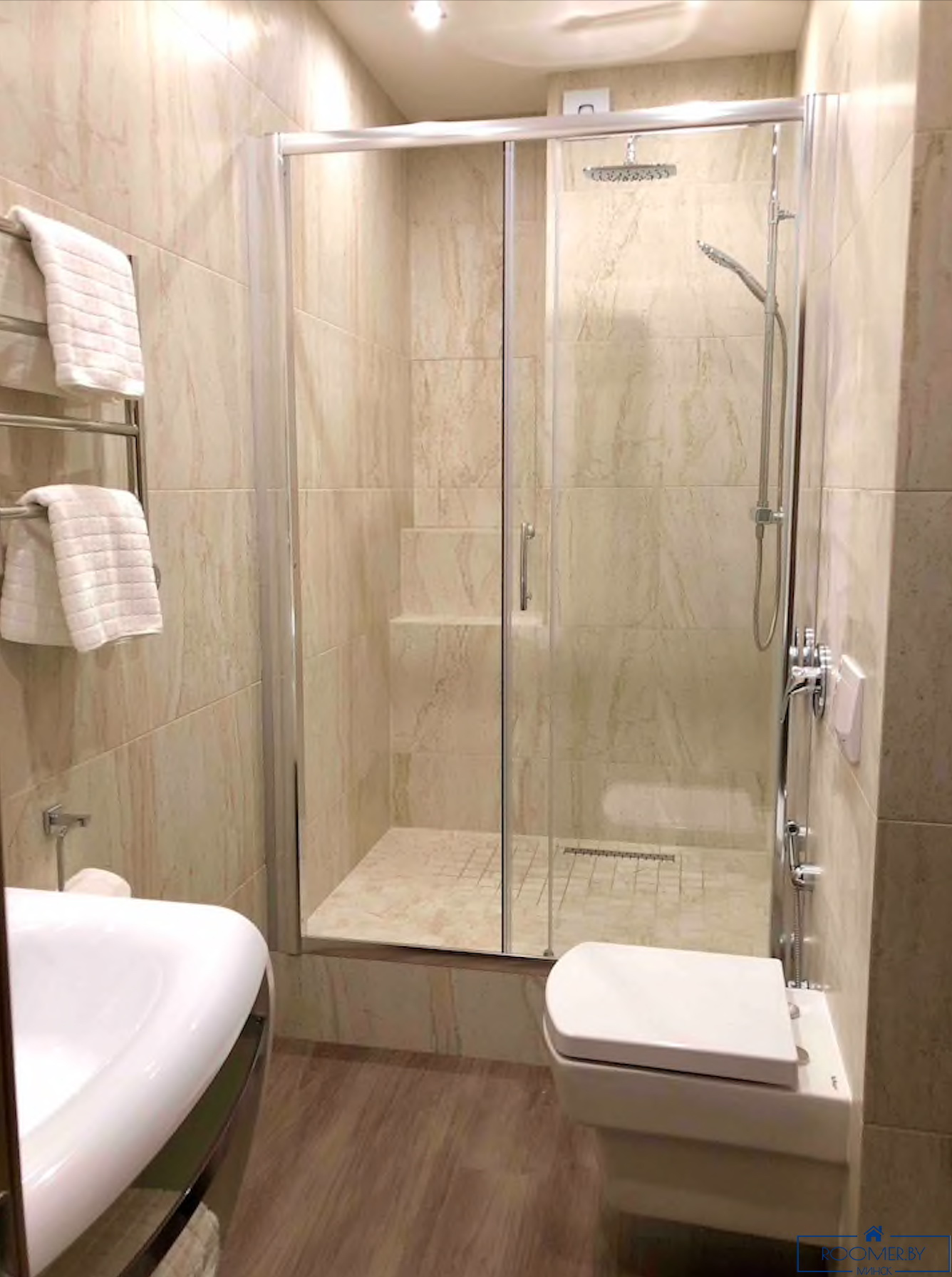 Четырехкомнатная квартира на сутки Минск Сторожевская, 6 ванна