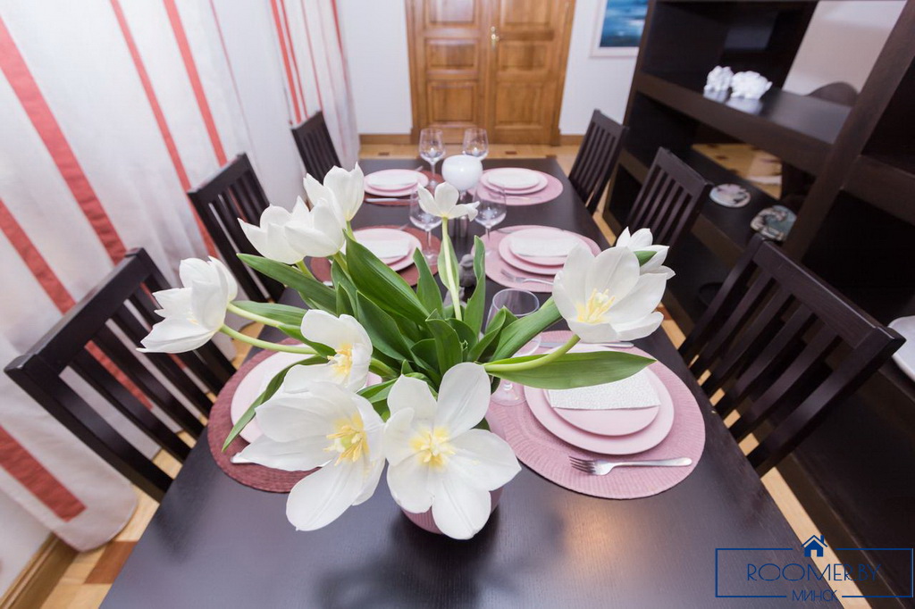 Квартира на сутки в Минске возле метро Площадь Победы кухня