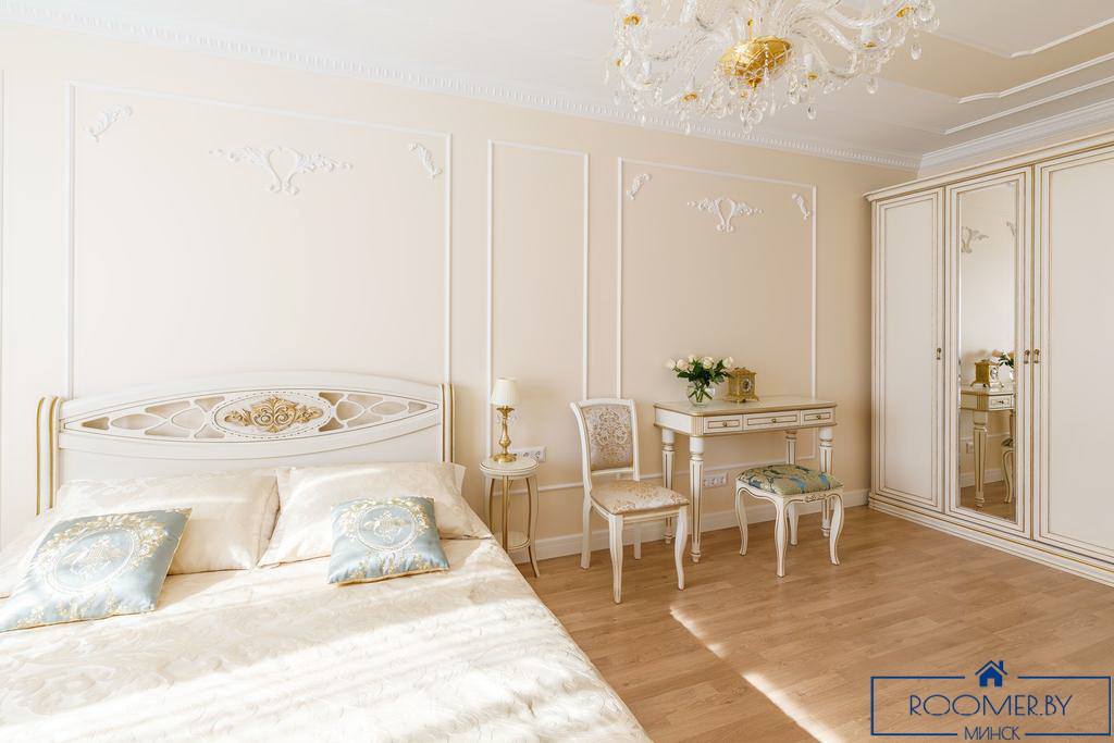 Квартира на сутки в Минске возле метро Немига спальня