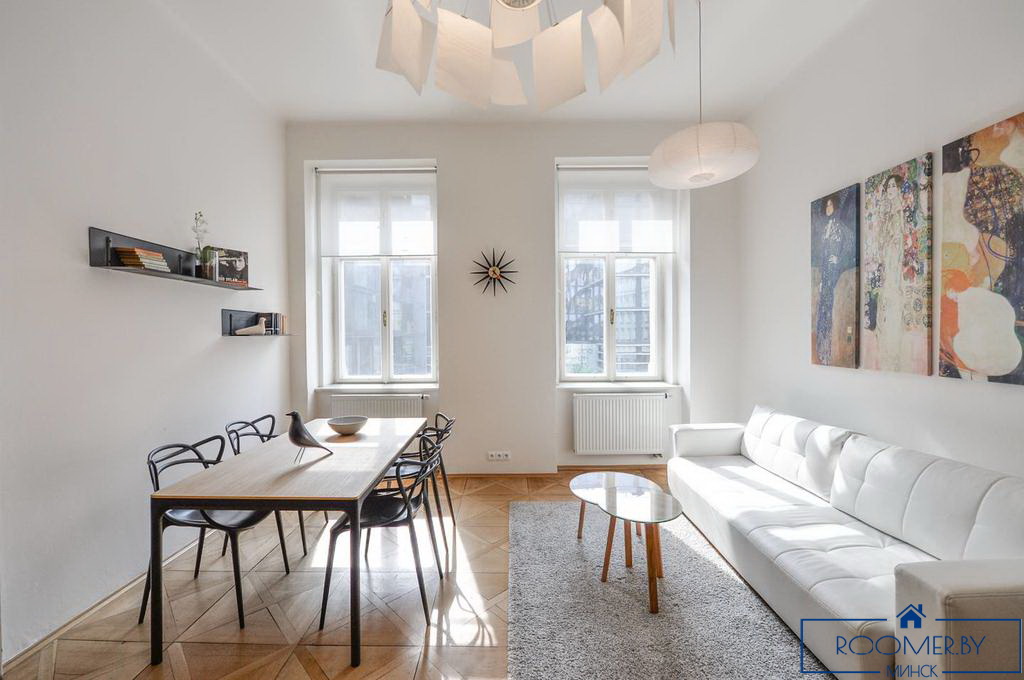 Двухкомнатная квартира на сутки Минск Димитрова гостиная