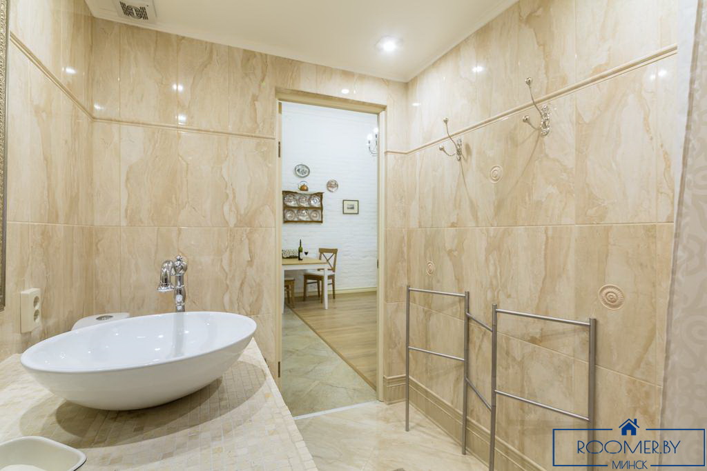 Квартира на сутки в Минске на улице Богдановича, 23 ванна