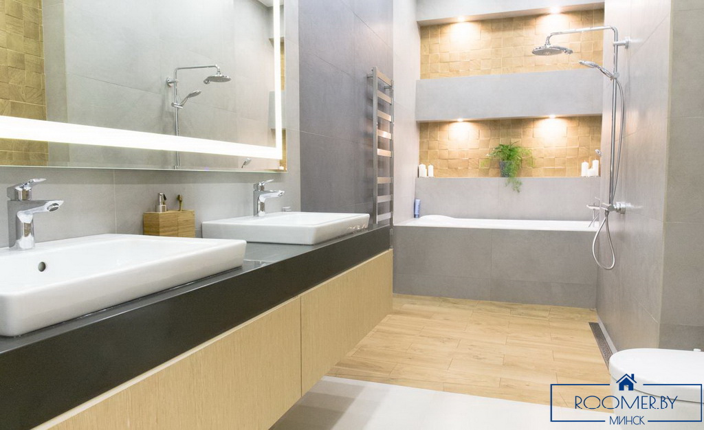 Квартира на сутки в Минске возле метро Немига ванна