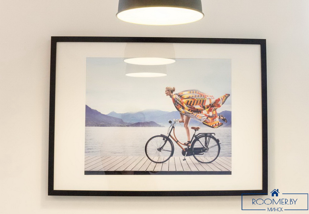 Квартира на сутки в Минске возле метро Немига гостиная