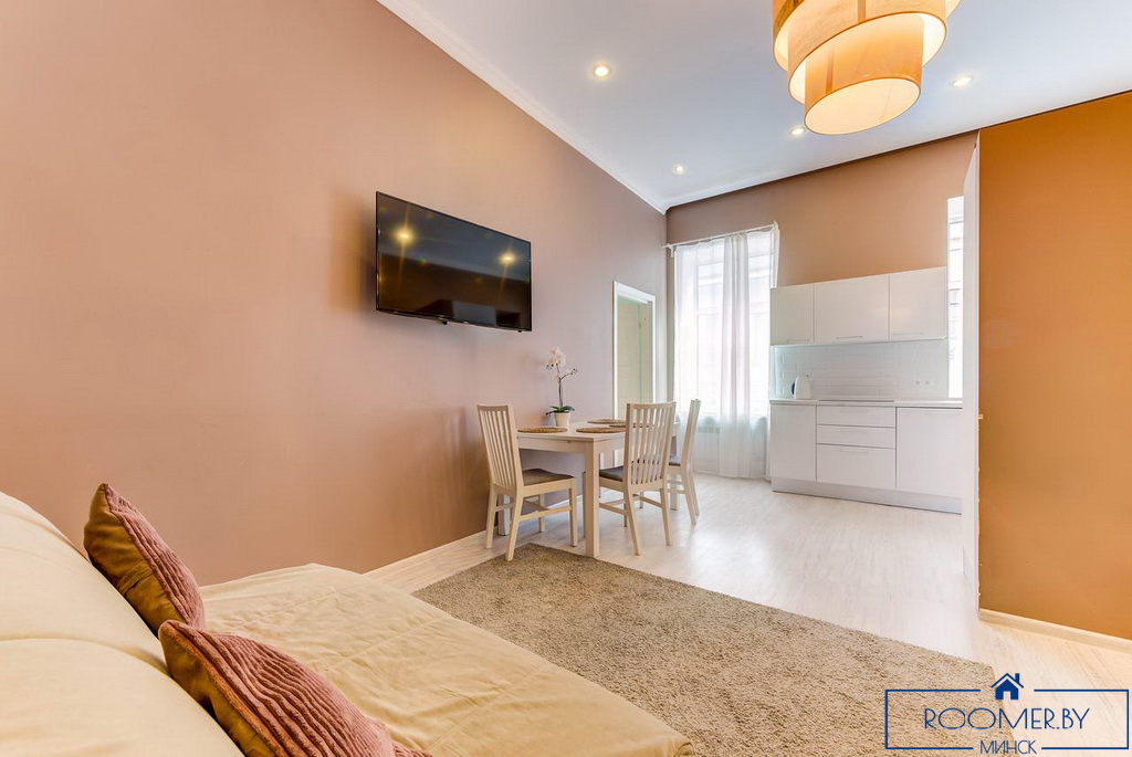 Квартира на сутки в Минске на улице Димитрова, 5 гостиная