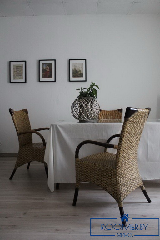 Квартира на сутки в Минске возле метро Немига кухня