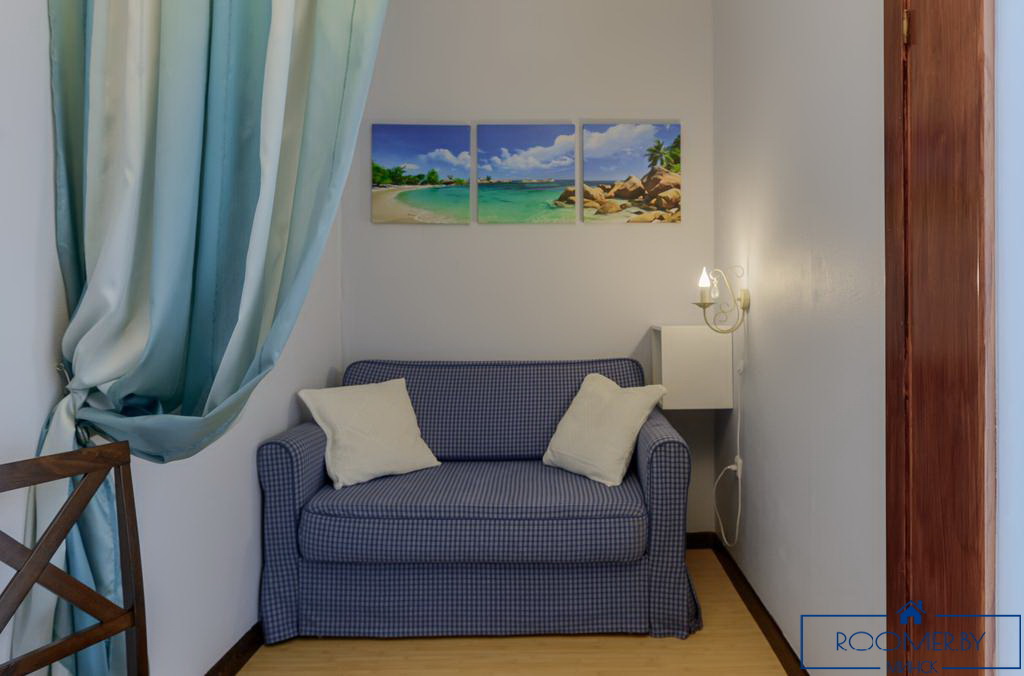 Однокомнатная квартира на сутки Минск Димитрова спальня