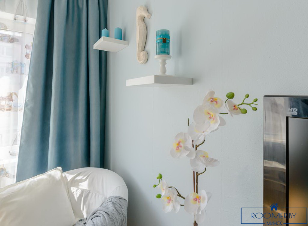 Однокомнатная квартира на сутки Минск Димитрова спальня