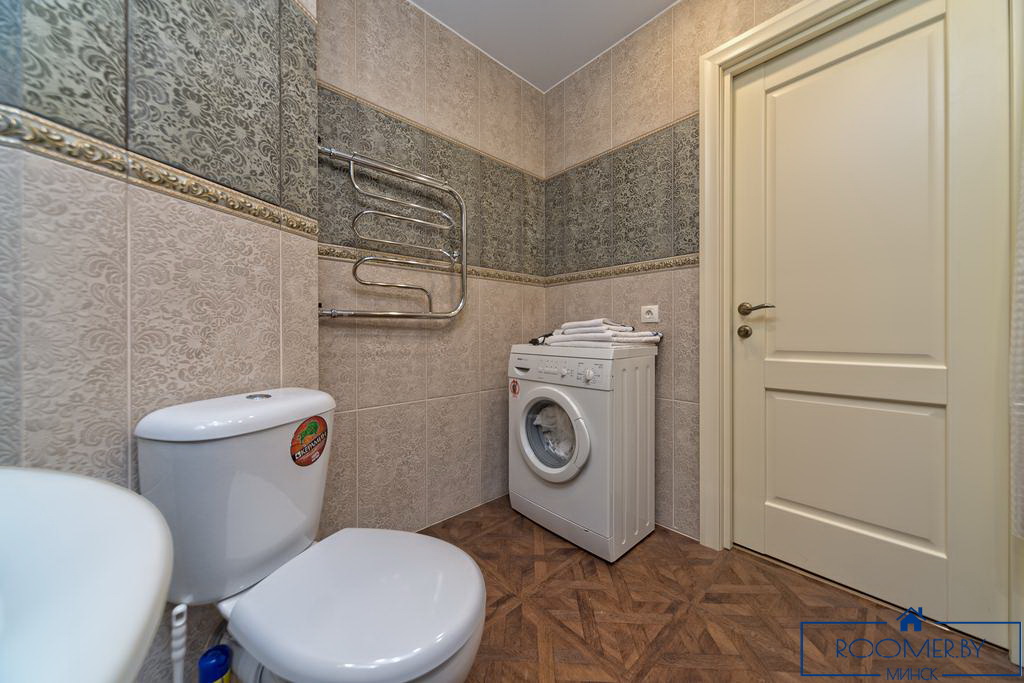 Квартира на сутки в Минске возле метро Немига ванна