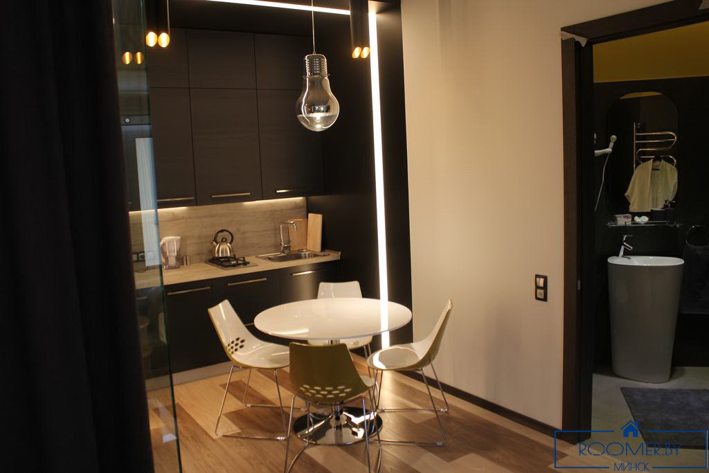 Однокомнатная квартира по адресу улица Богдановича, 23 гостиная