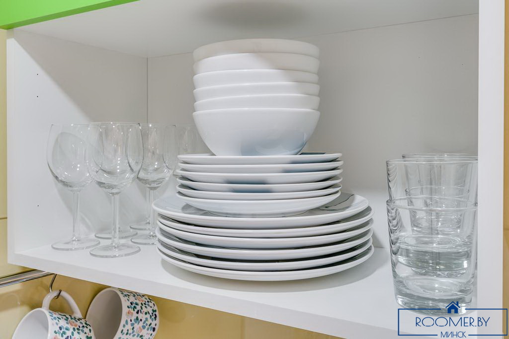 Квартира на сутки в Минске возле метро Институт Культуры кухня