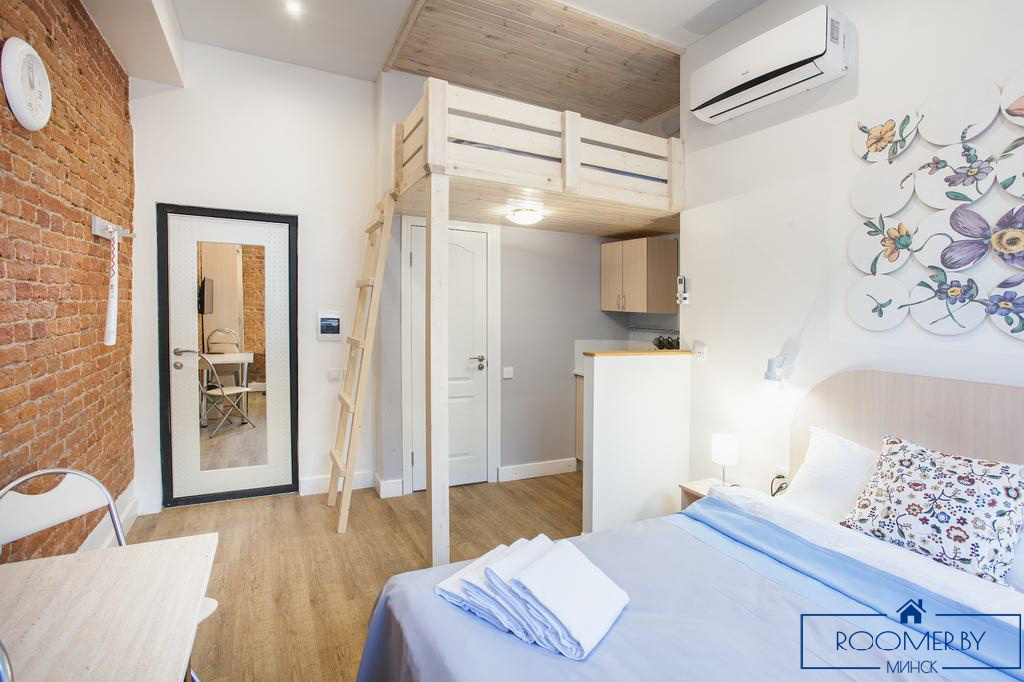 Однокомнатная квартира по адресу ул Киселева, 10 спальня