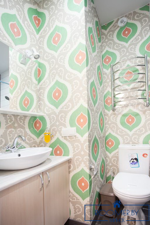 Однокомнатная квартира по адресу ул Киселева, 10 душевая