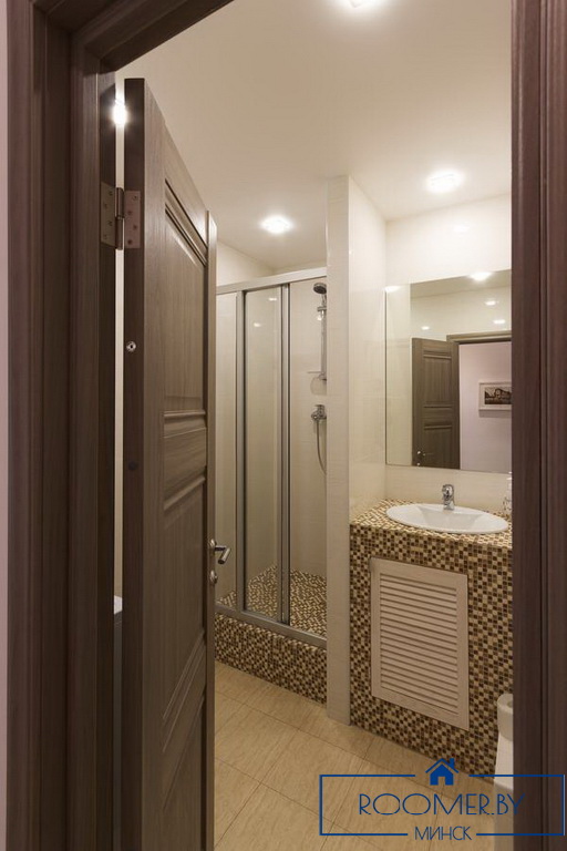 Квартира на сутки в Минске возле метро Молодежная ванна