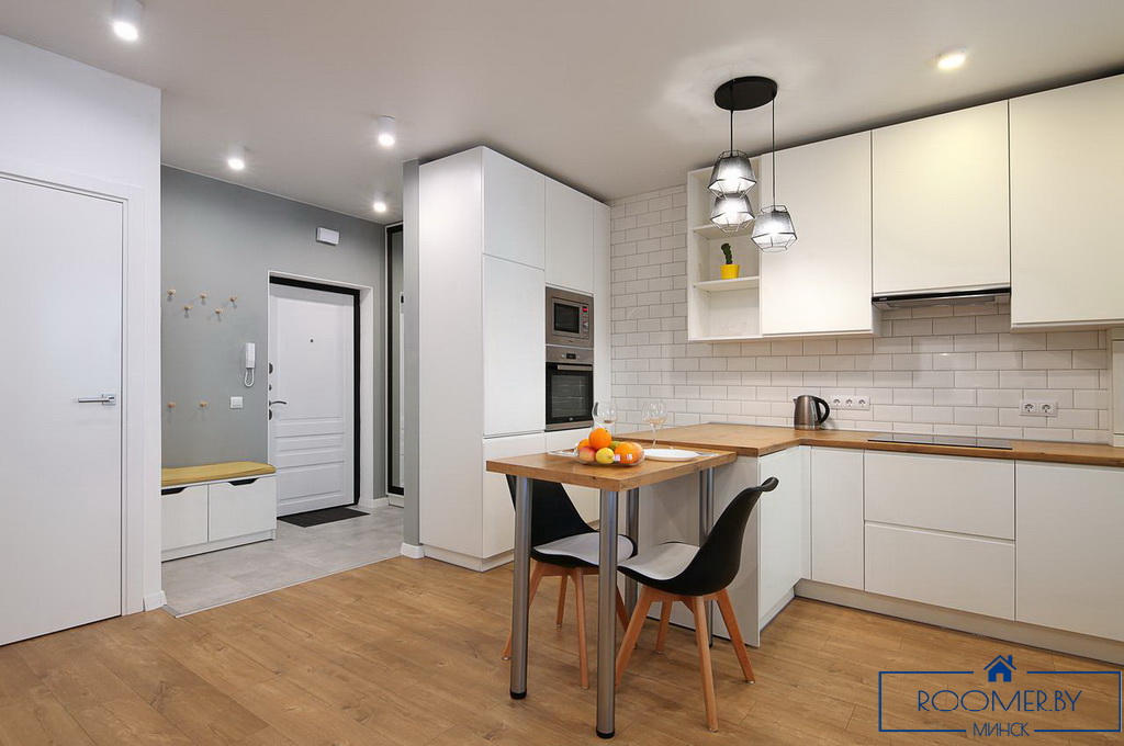 Квартира на сутки в минске по ул. Сторожевская, 8 кухня