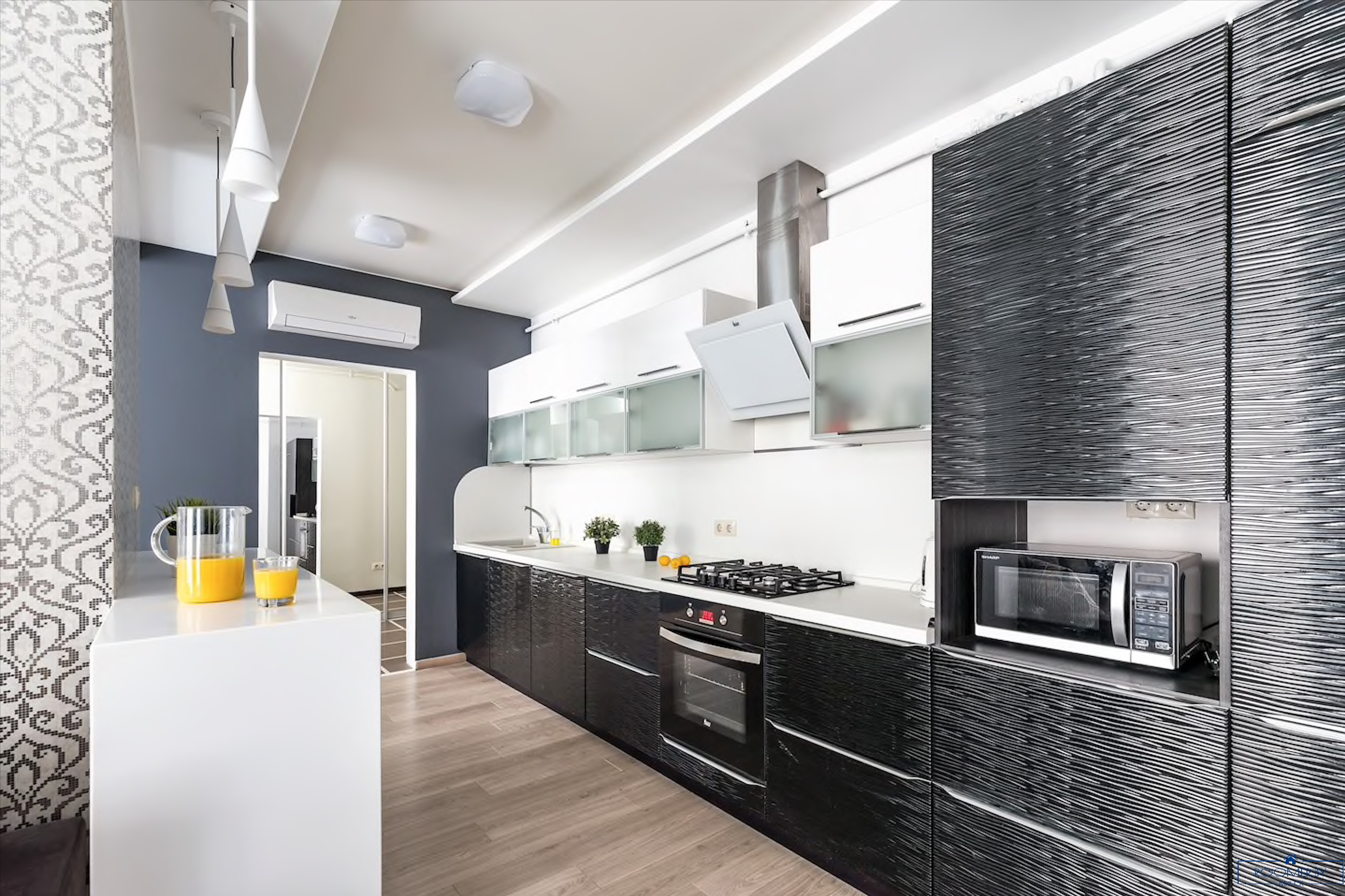 Пятикомнатная квартира на сутки Минск Сторожевская, 6 кухня