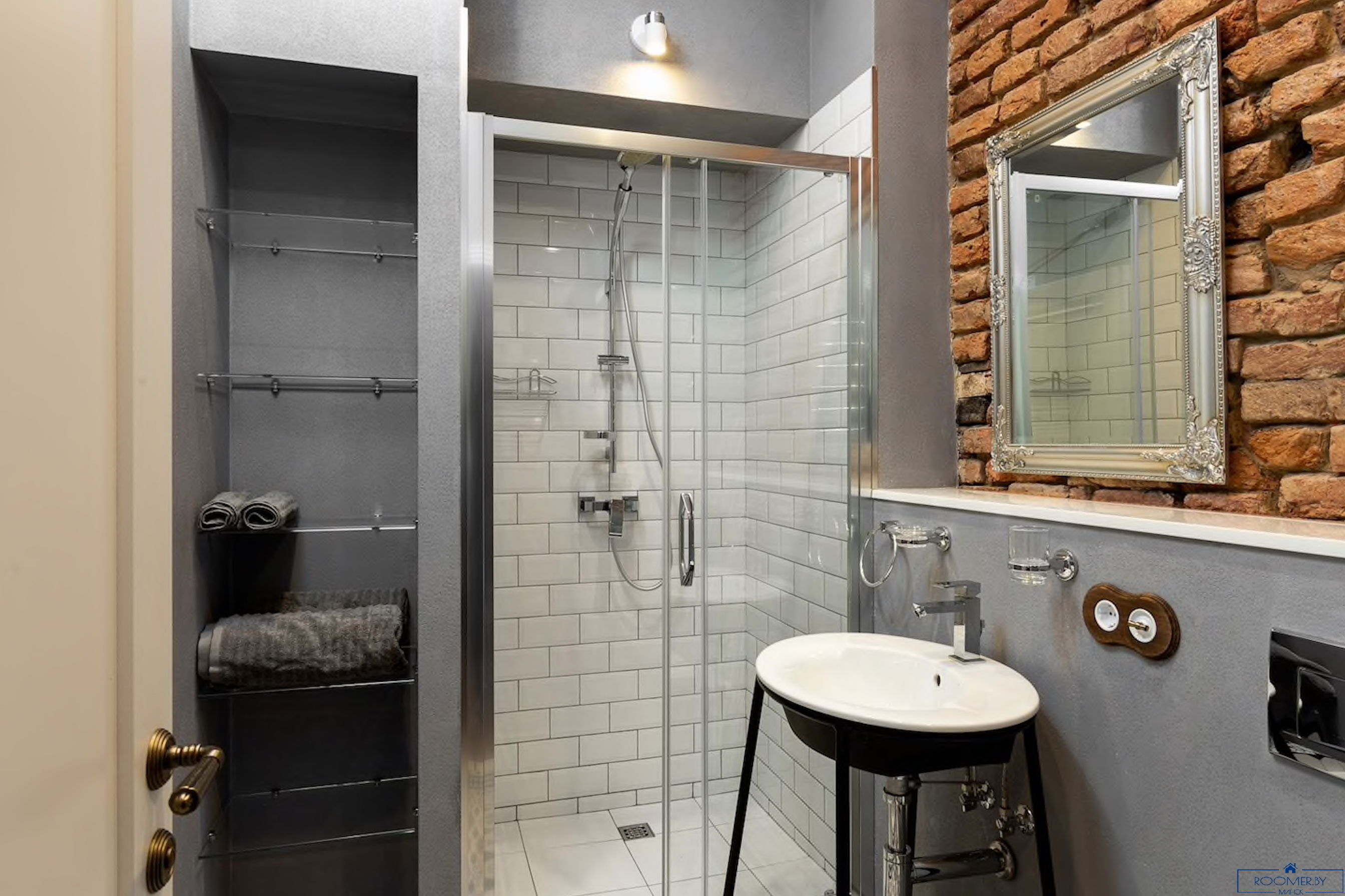 Трехкомнатная квартира на сутки Минск Сторожевская, 8 ванна