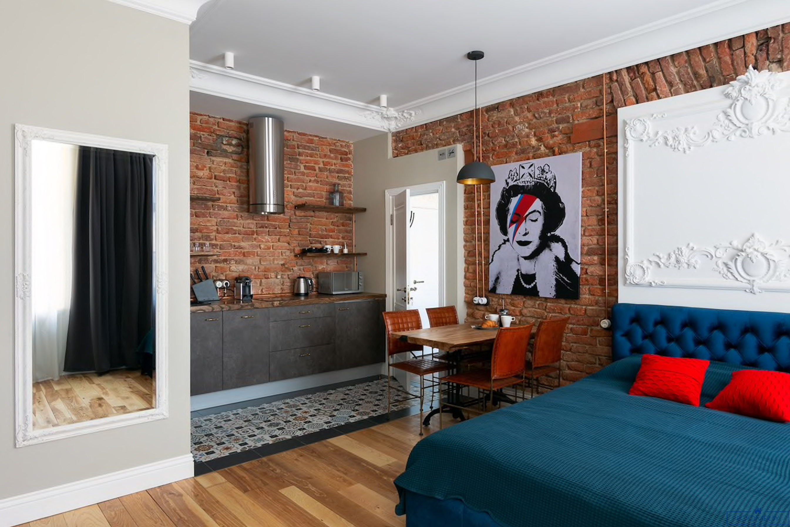 Трехкомнатная квартира на сутки Минск Сторожевская, 8 кухня