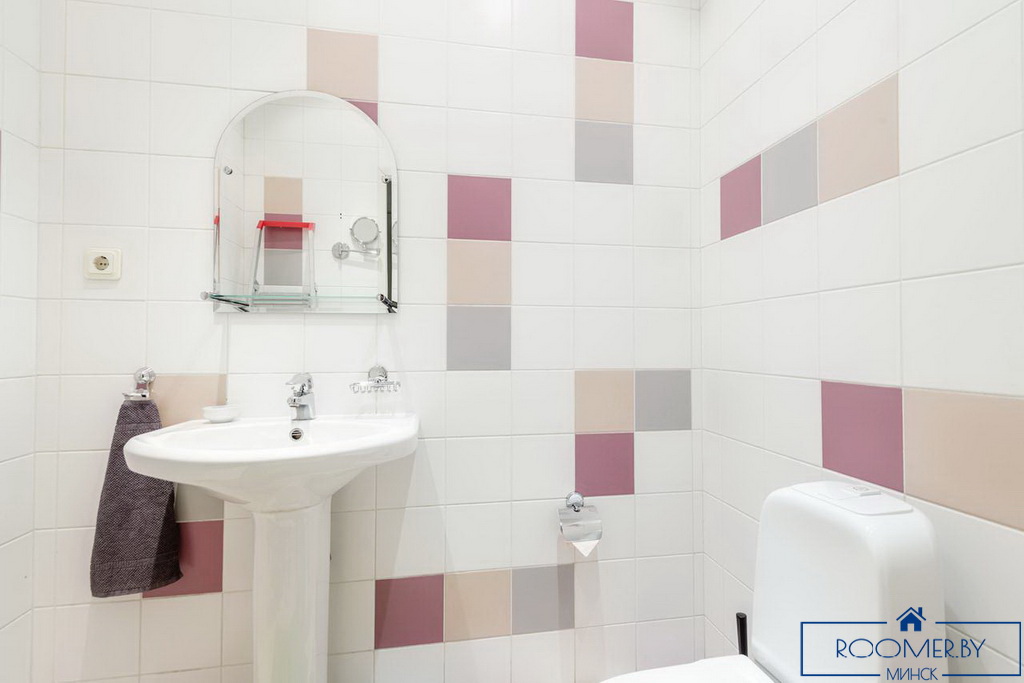 Квартира на сутки в Минске возле метро Немига ванна