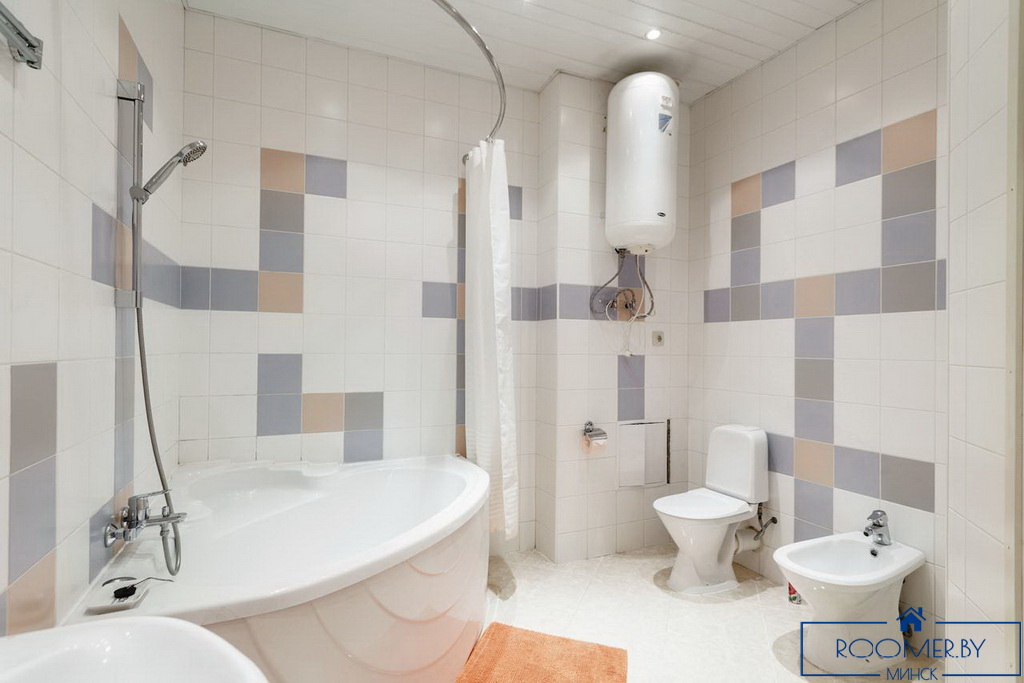 Квартира на сутки в Минске возле метро Немига ванна