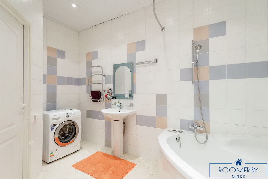 Квартира на сутки в Минске возле метро Немига ванна