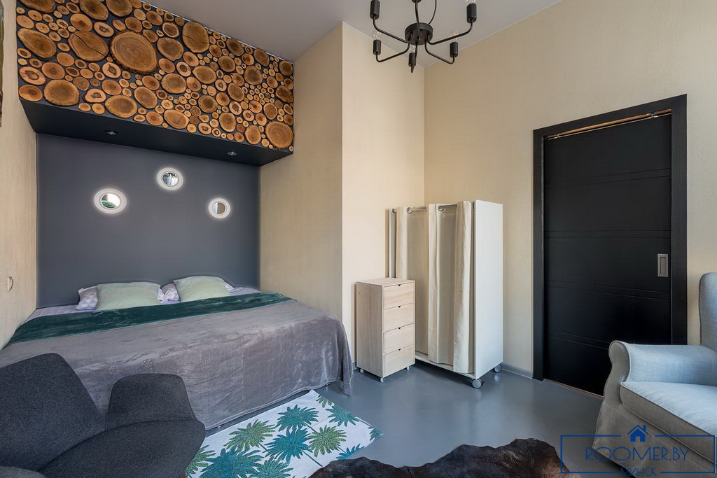 Квартира на сутки в Минске возле метро Купаловская спальня