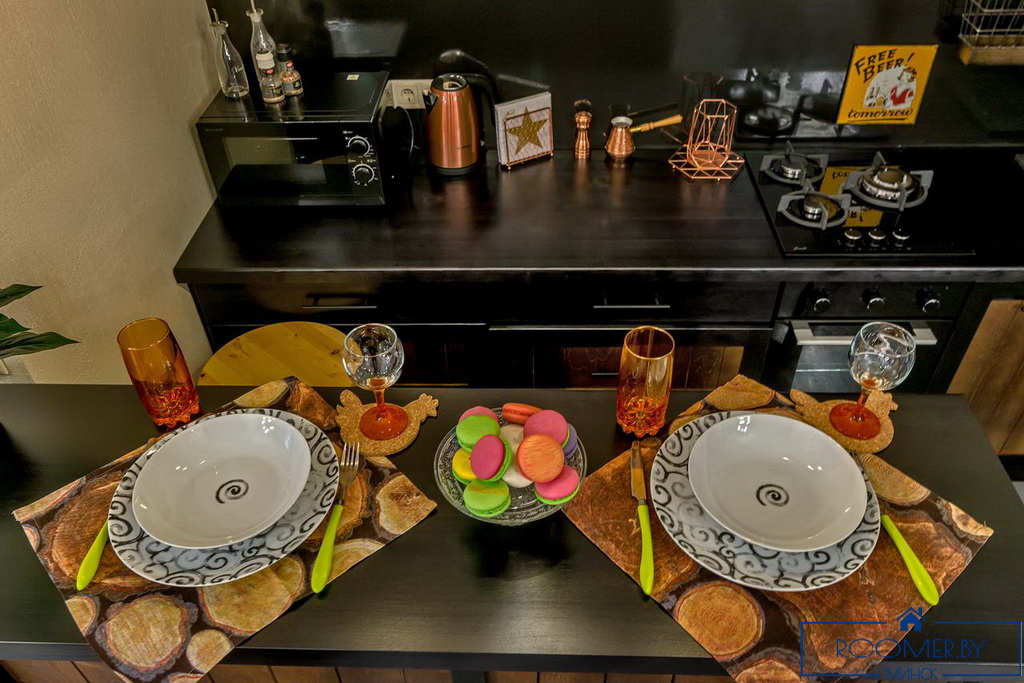 Квартира на сутки в Минске возле метро Купаловская кухня