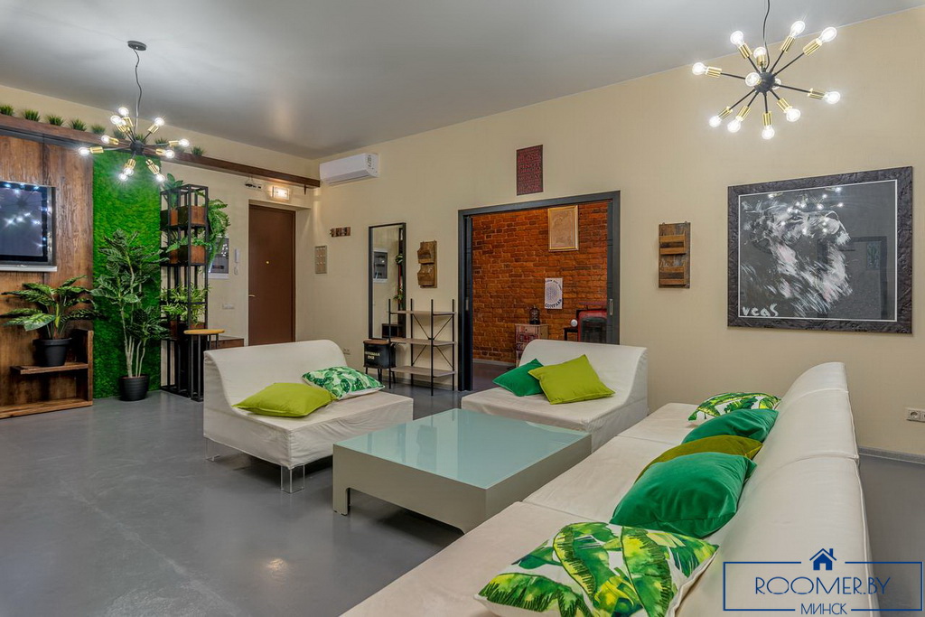 Квартира на сутки в Минске возле метро Купаловская гостиная