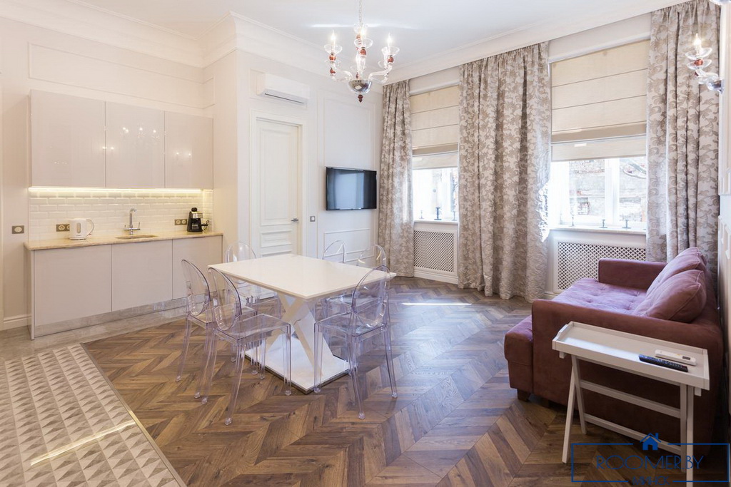 Квартира на сутки в Минске возле метро Купаловская кухня