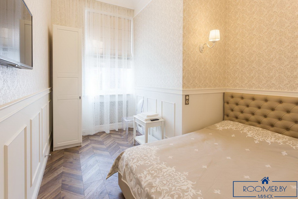 Квартира на сутки в Минске возле метро Купаловская спальня