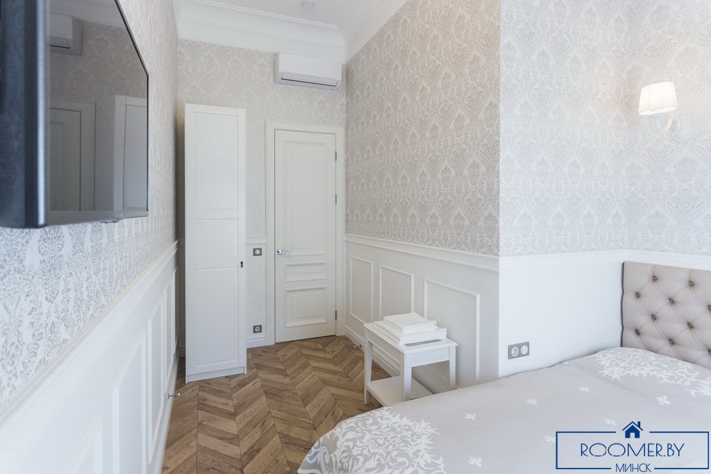 Квартира на сутки в Минске возле метро Купаловская спальня