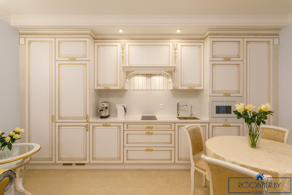 Квартира на сутки в Минске возле метро Немига кухня