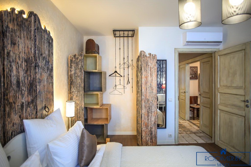 Квартира на сутки в Минске возле метро Немига спальня