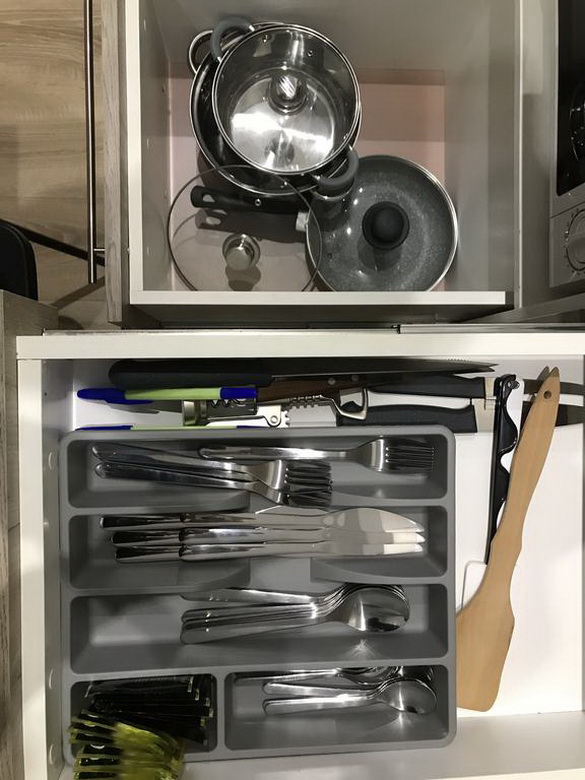 Однокомнатная квартира в Минске на Димитрова, 5 кухня