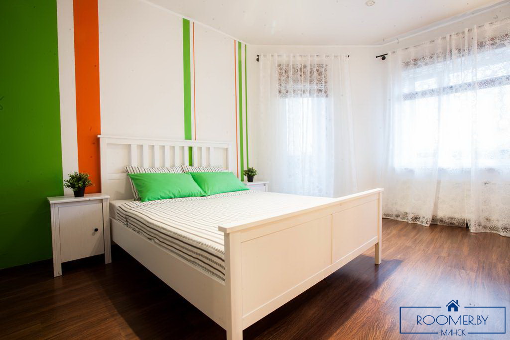 Квартира на сутки в Минске на проспекте Победителей, 3 спальня