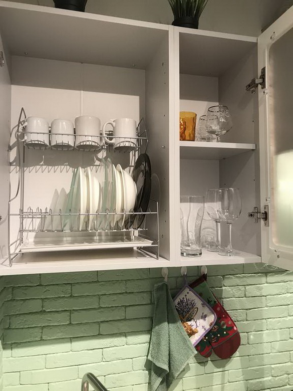 Однокомнатная квартира на сутки в Минске проспект Машерова, 54 кухня