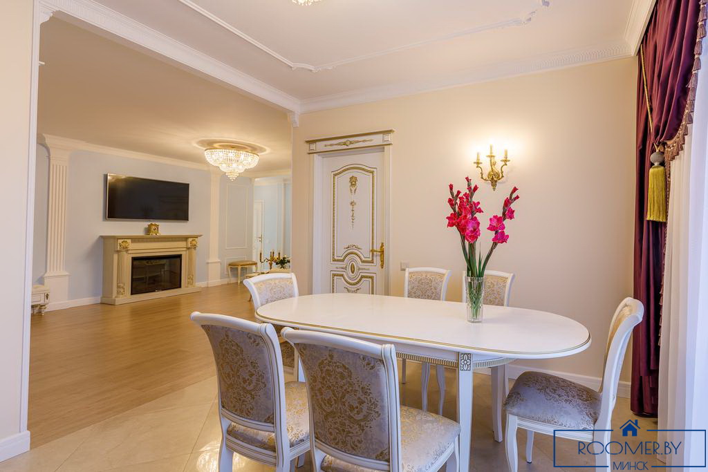 Квартира на сутки в Минске возле метро Немига кухня