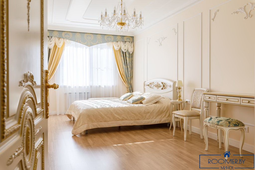 Квартира на сутки в Минске возле метро Немига спальня