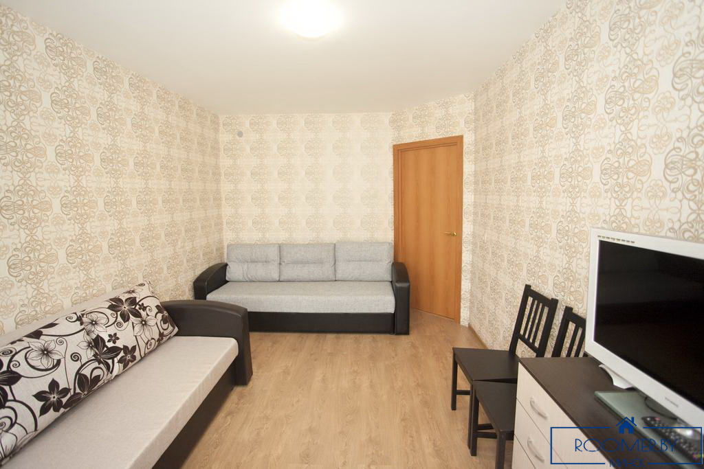 Двухкомнатная квартира на сутки Минск Заславская спальня