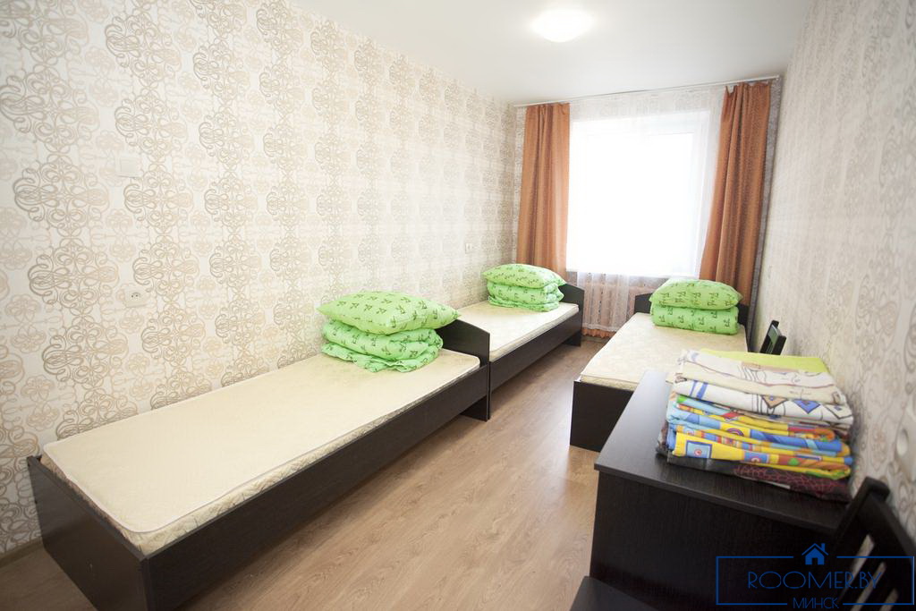 Двухкомнатная квартира на сутки Минск Заславская спальня
