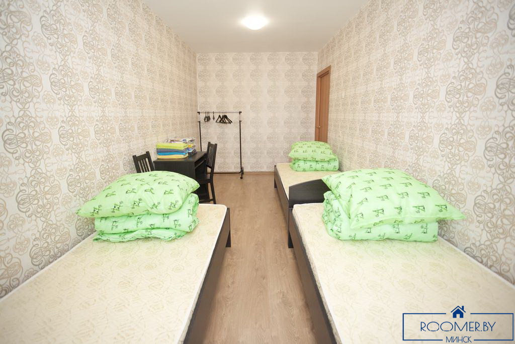 Двухкомнатная квартира на сутки Минск Заславская спальня